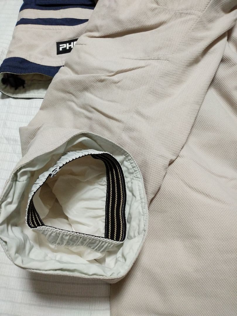 PHENIX 　ウエア フード付き ネイビー/ベージュ