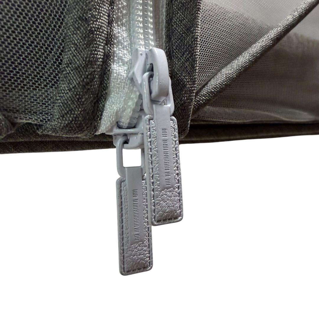 HZDMJ 添い寝ベビーベッド 蚊帳付き 美品 折りたたみ