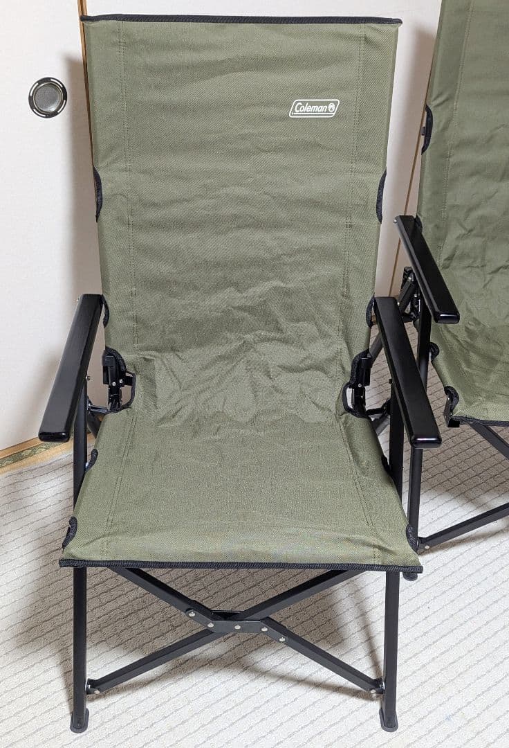 Coleman コールマン レイチェア オリーブ チェア 2脚セット