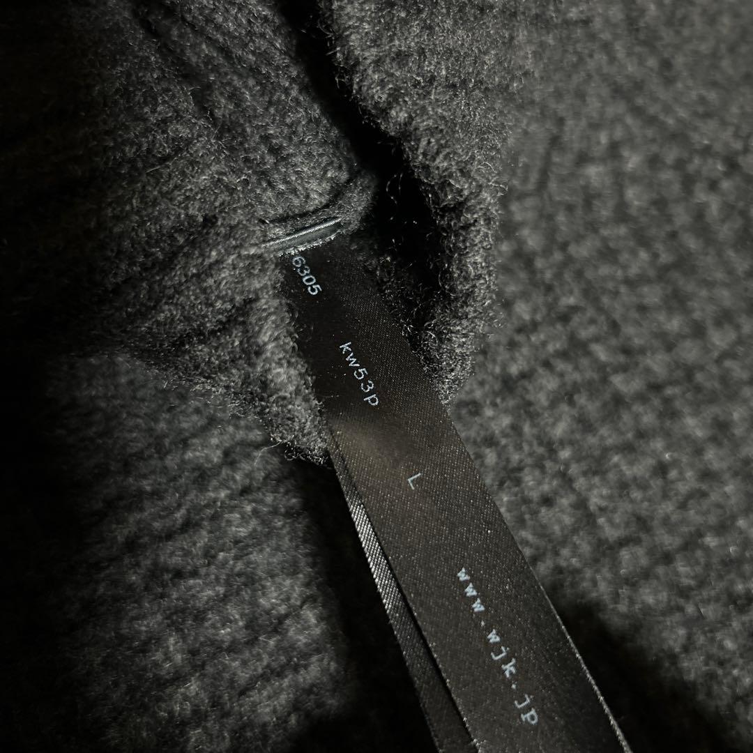 綺麗美品　超肉厚　wjk ハードワッフル　ハイネックニット　セーター　L