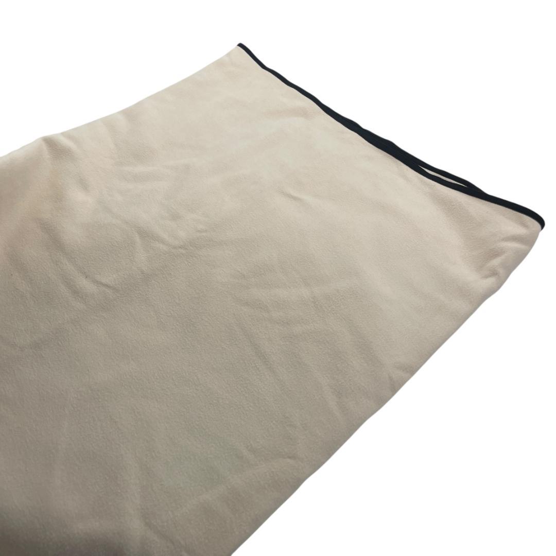 シャネル ノベルティ ブランケット フリース クリーム色