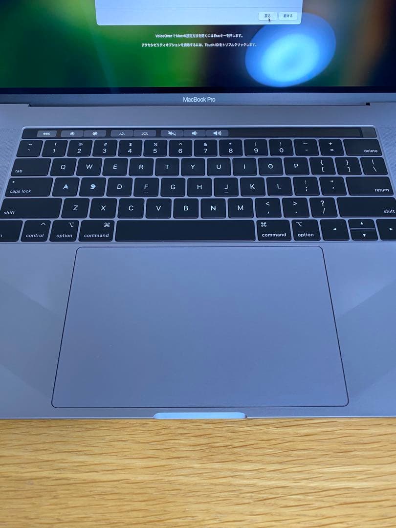 15-inch MacBook Pro 2019 高性能　MacBook本体