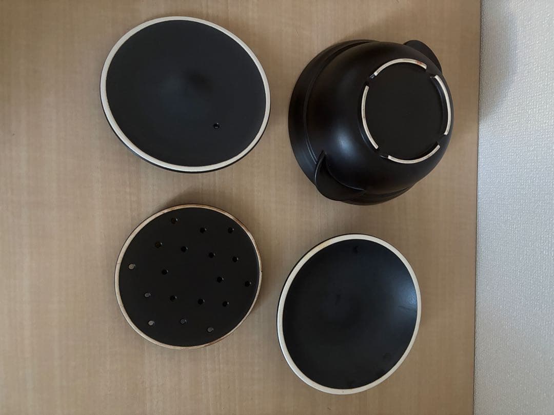 磁性鍋（電子レンジ専用調理鍋）　両手鍋　Mサイズ