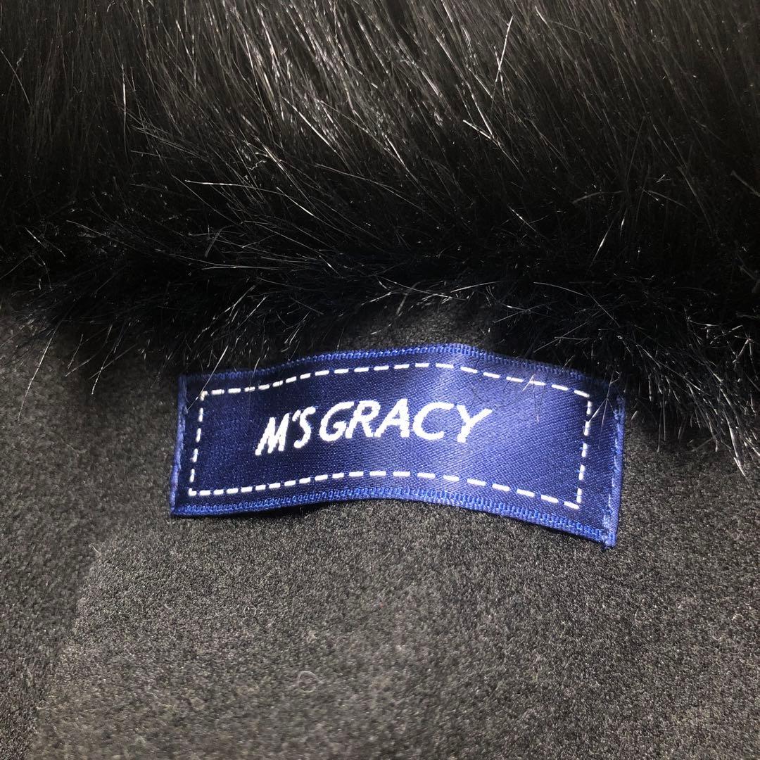 美品❣️フェイクファーケープコート