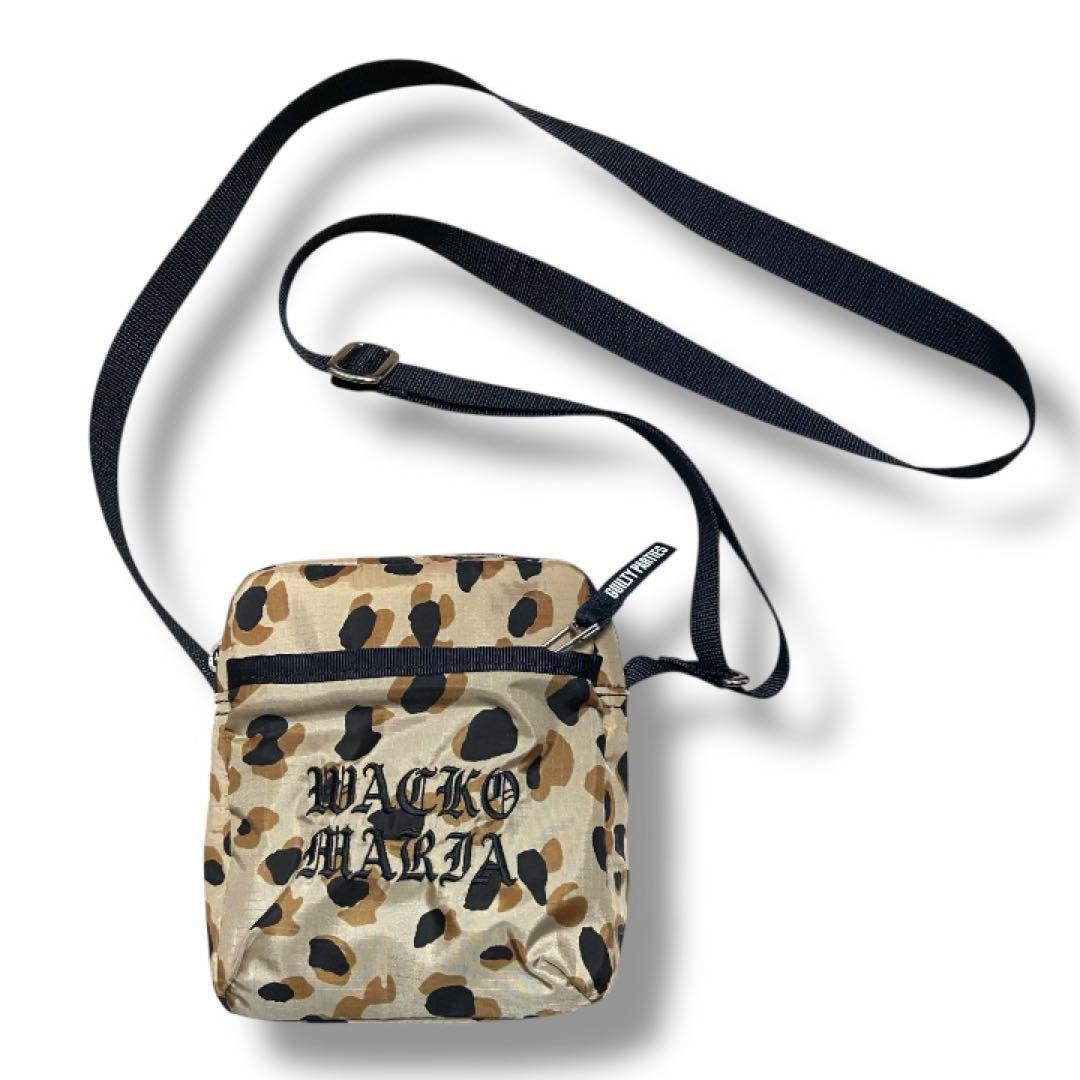 【極美品】ワコマリア×スピークイージー コラボ ショルダーバッグ レオパード