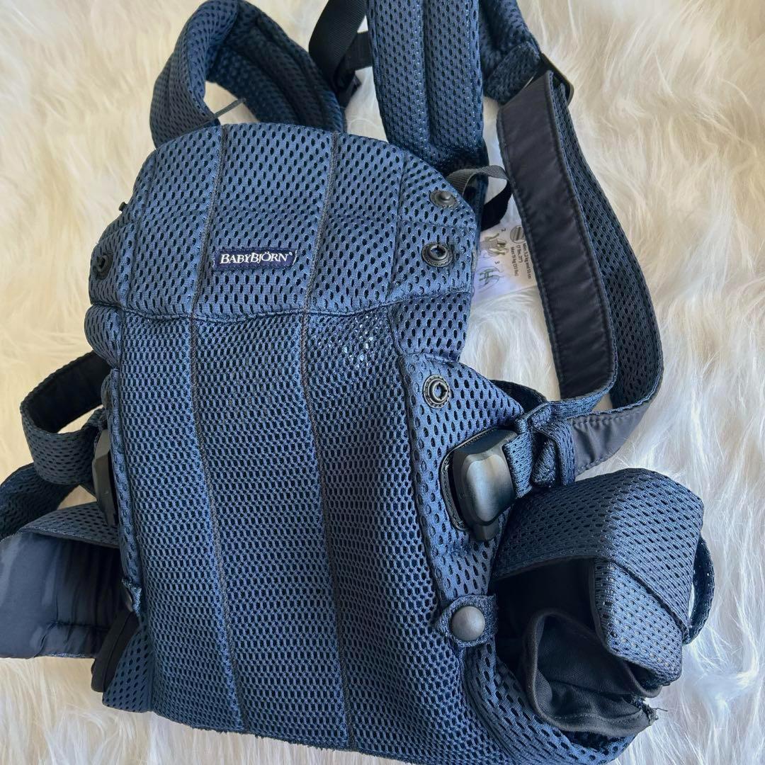 美品 ベビービョルン ハーモニー BABYBJORN 抱っこ紐 ネイビー ブルー