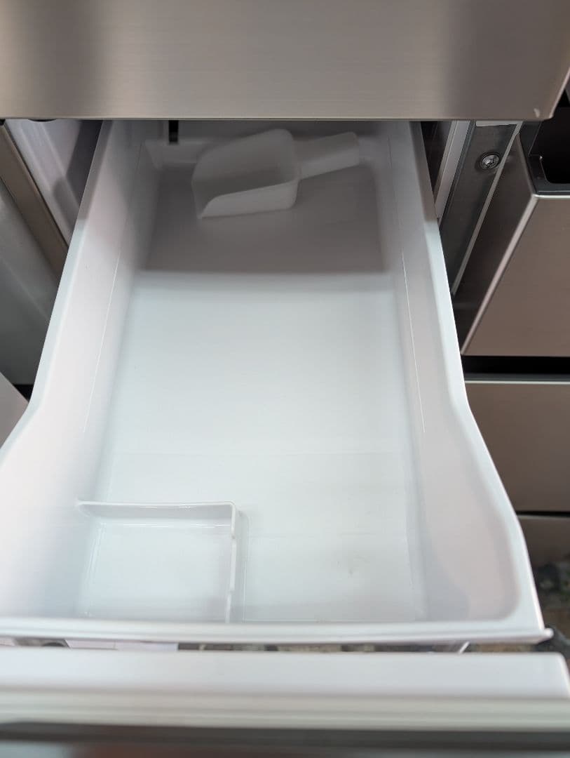 送料込　日立　冷蔵庫 　485L　R-HW49S　両開き冷蔵庫　シルバー