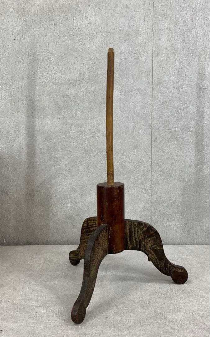 本棚 回転式 木製 古道具 古家具 昭和レトロ インテリア アンティーク