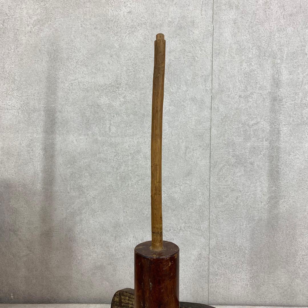 本棚 回転式 木製 古道具 古家具 昭和レトロ インテリア アンティーク