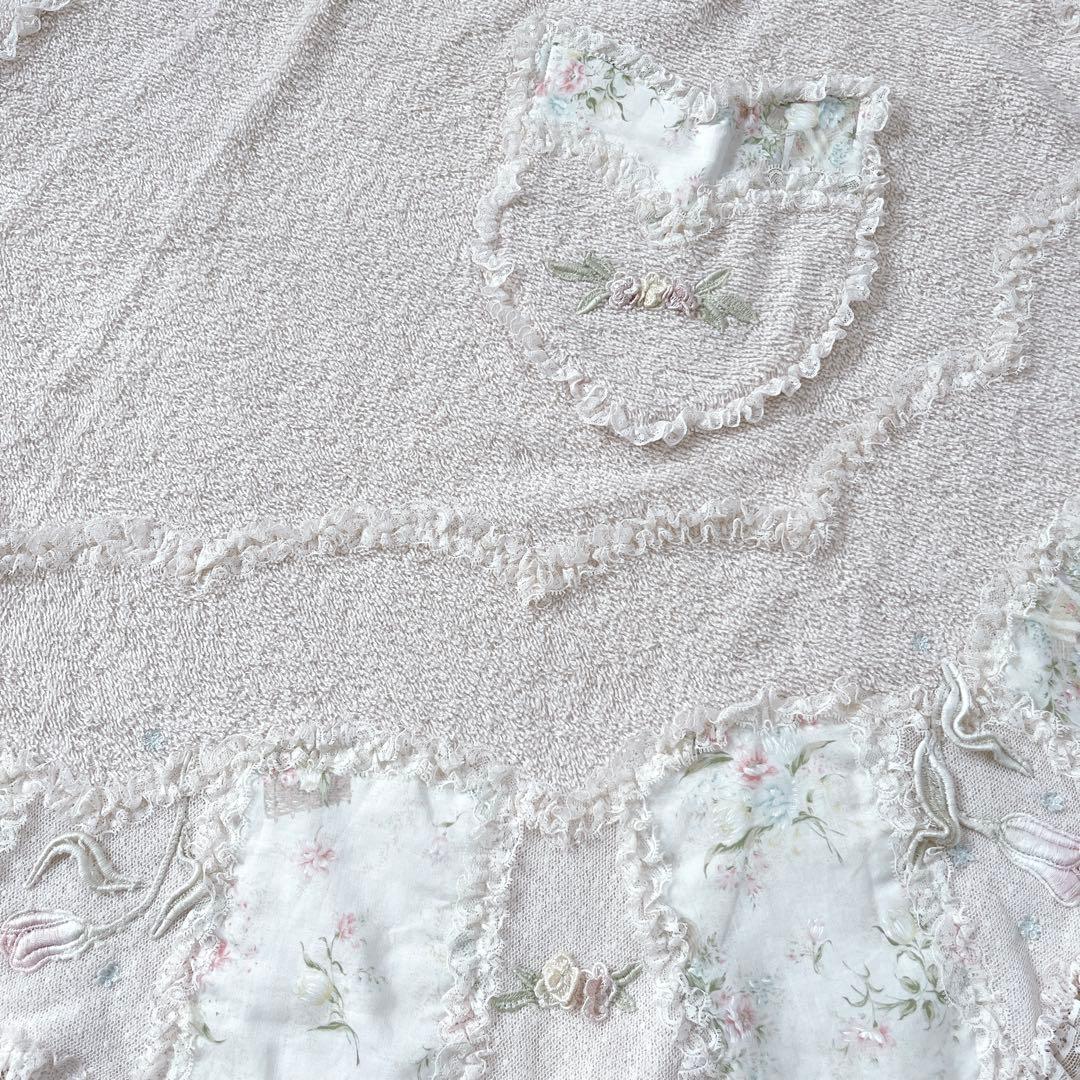 【未使用】Akiakane アキアカネ　さえら　エプロン　ピンク