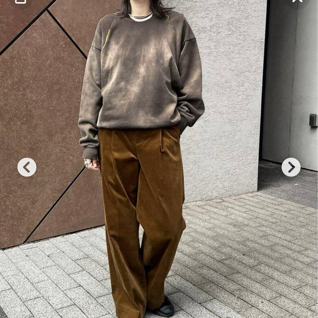 ジャーナルスタンダード LAYASダメージ加工スウェット