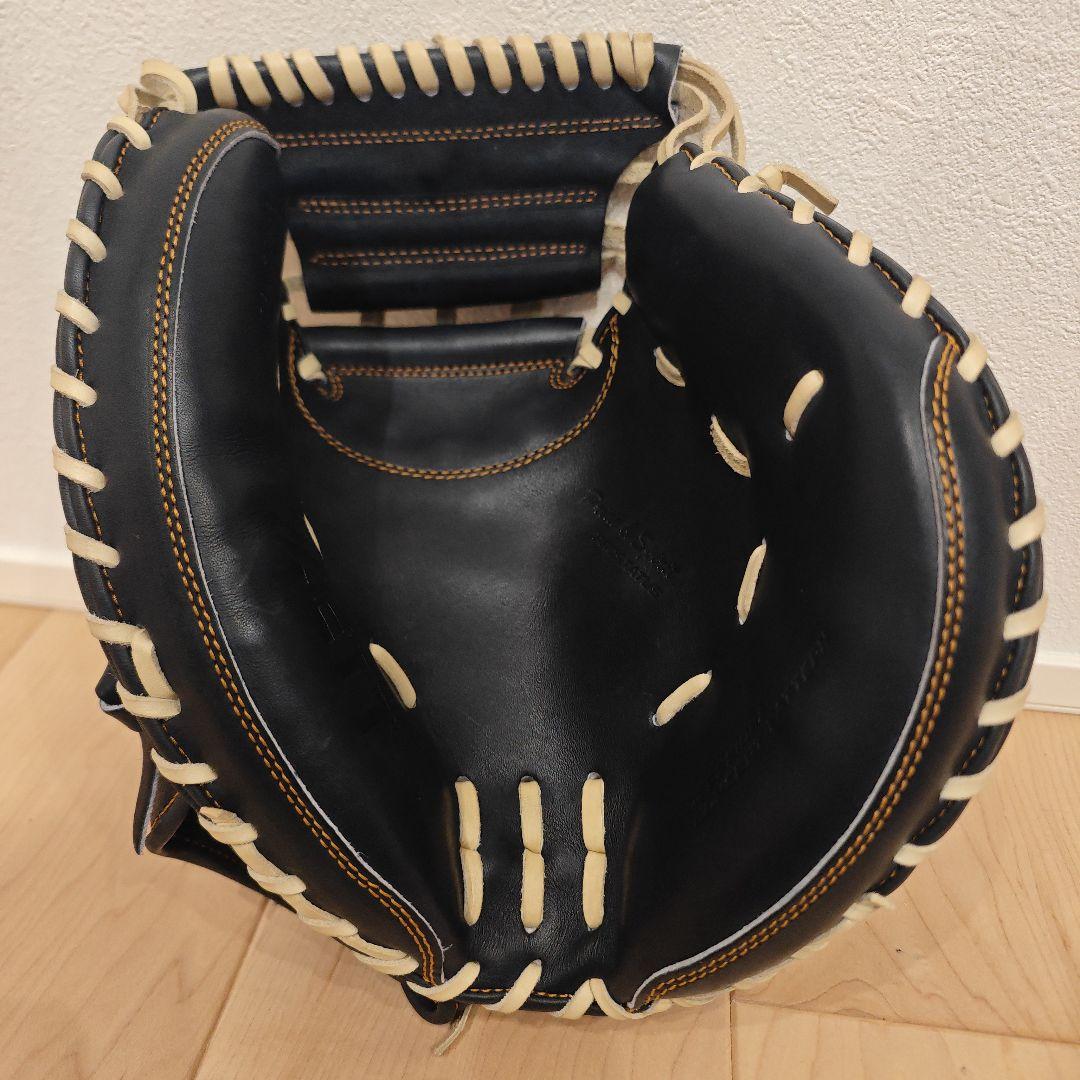 【美品・使用感なし】ZETT プロステイタス 硬式キャッチャーミット（森友哉型）