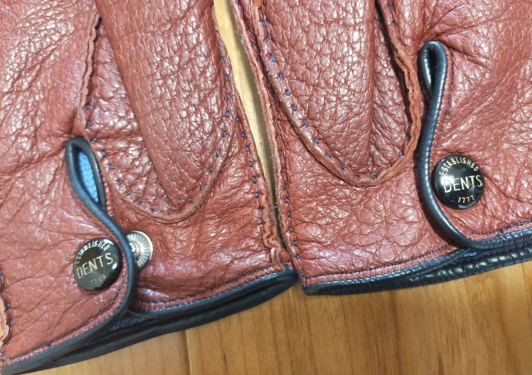 t_ouha　DENTS【デンツ】ペッカリー　レザー手袋　グローブ