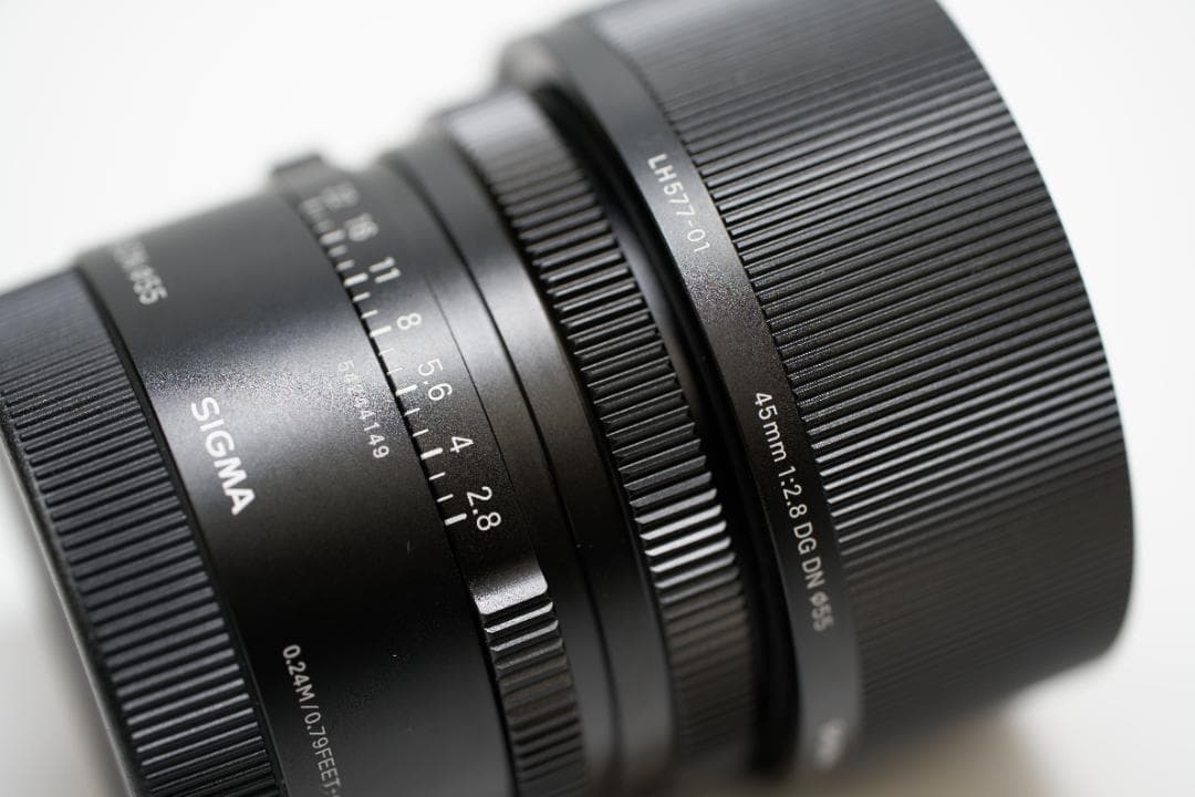 美品 SIGMA 45mm F2.8 DG DN （Eマウント）