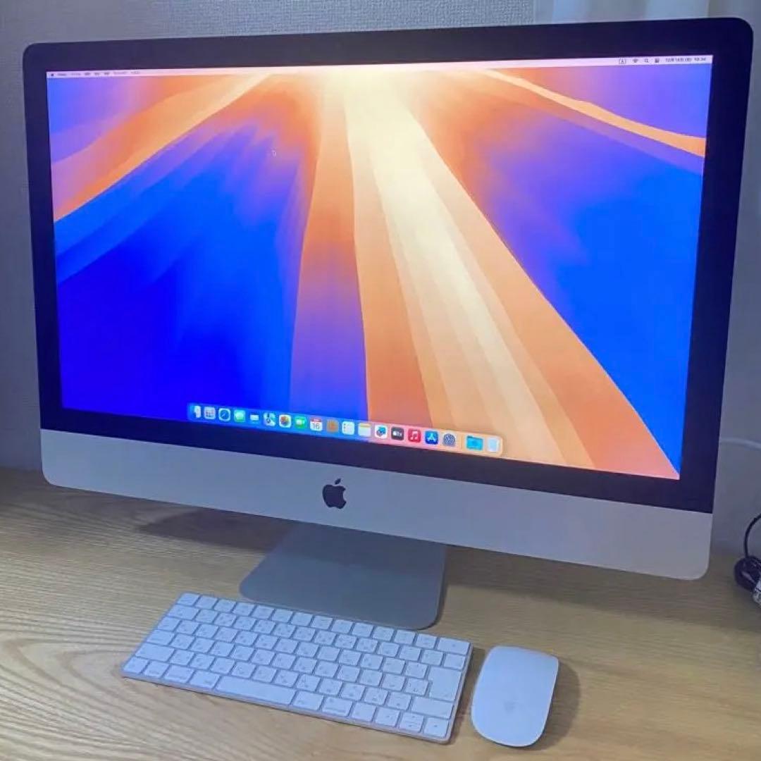 新品同様 iMac Retina 5K 27-inch 2020 外箱付き