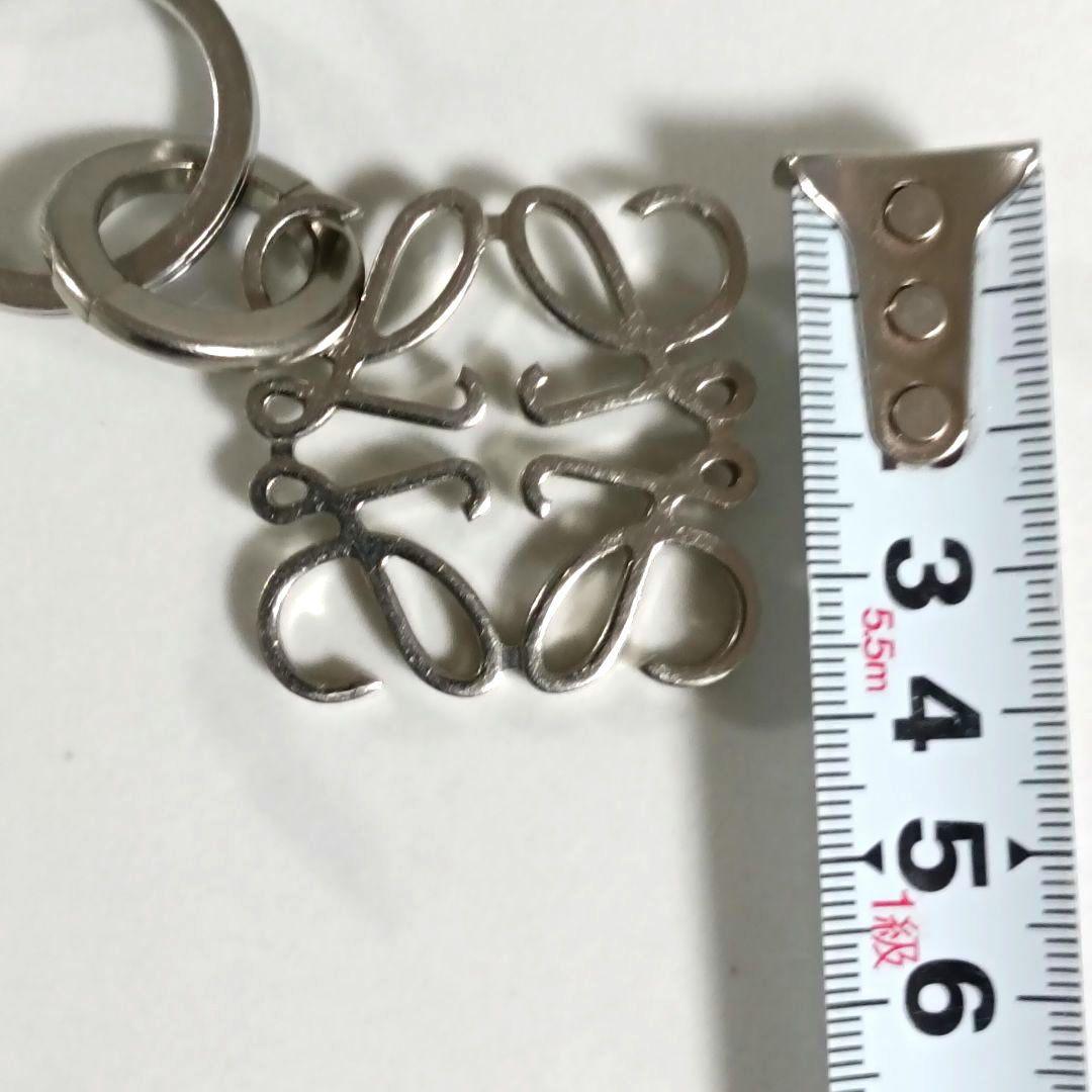 LOEWE ロエベ シルバー キーホルダー キーリング ロエヴェ