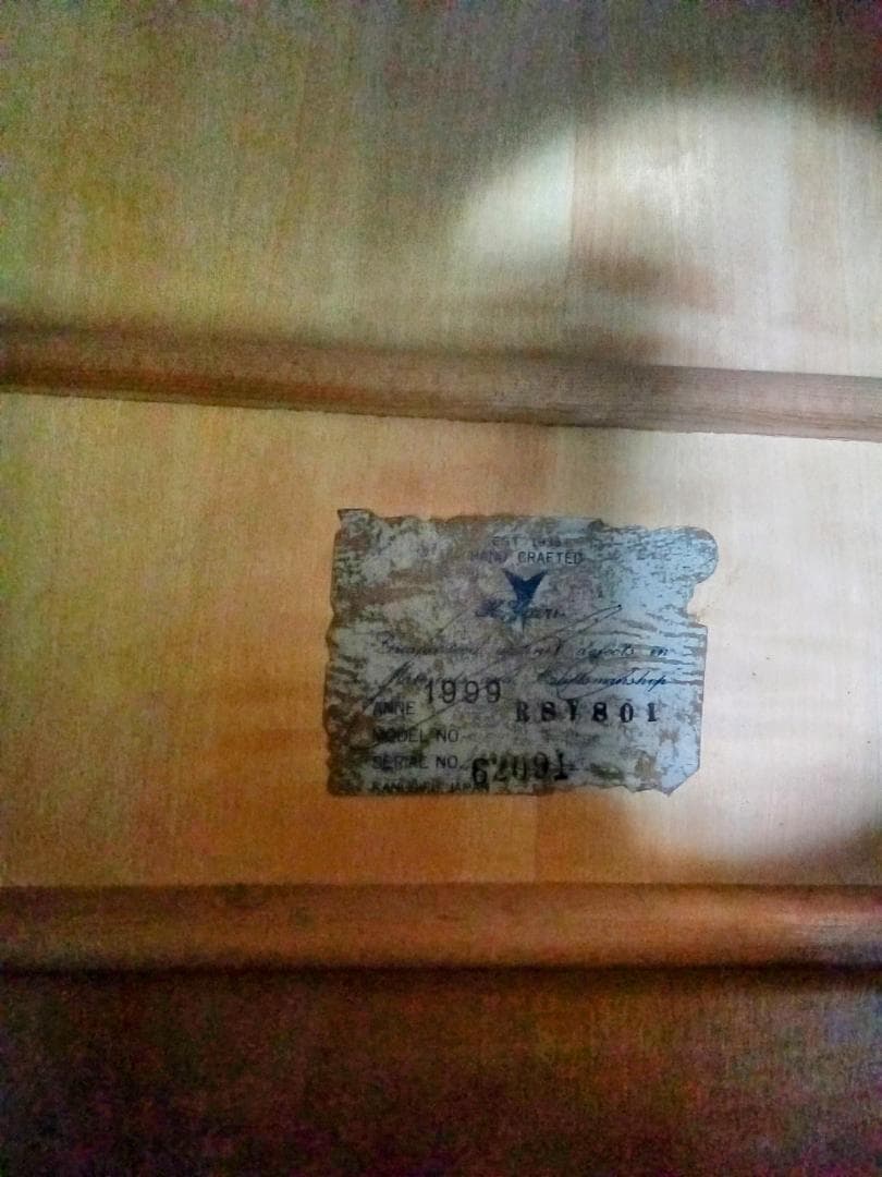 希少‼️K,Yairi RSY-801　メイプル　ミスチル桜井氏使用モデル