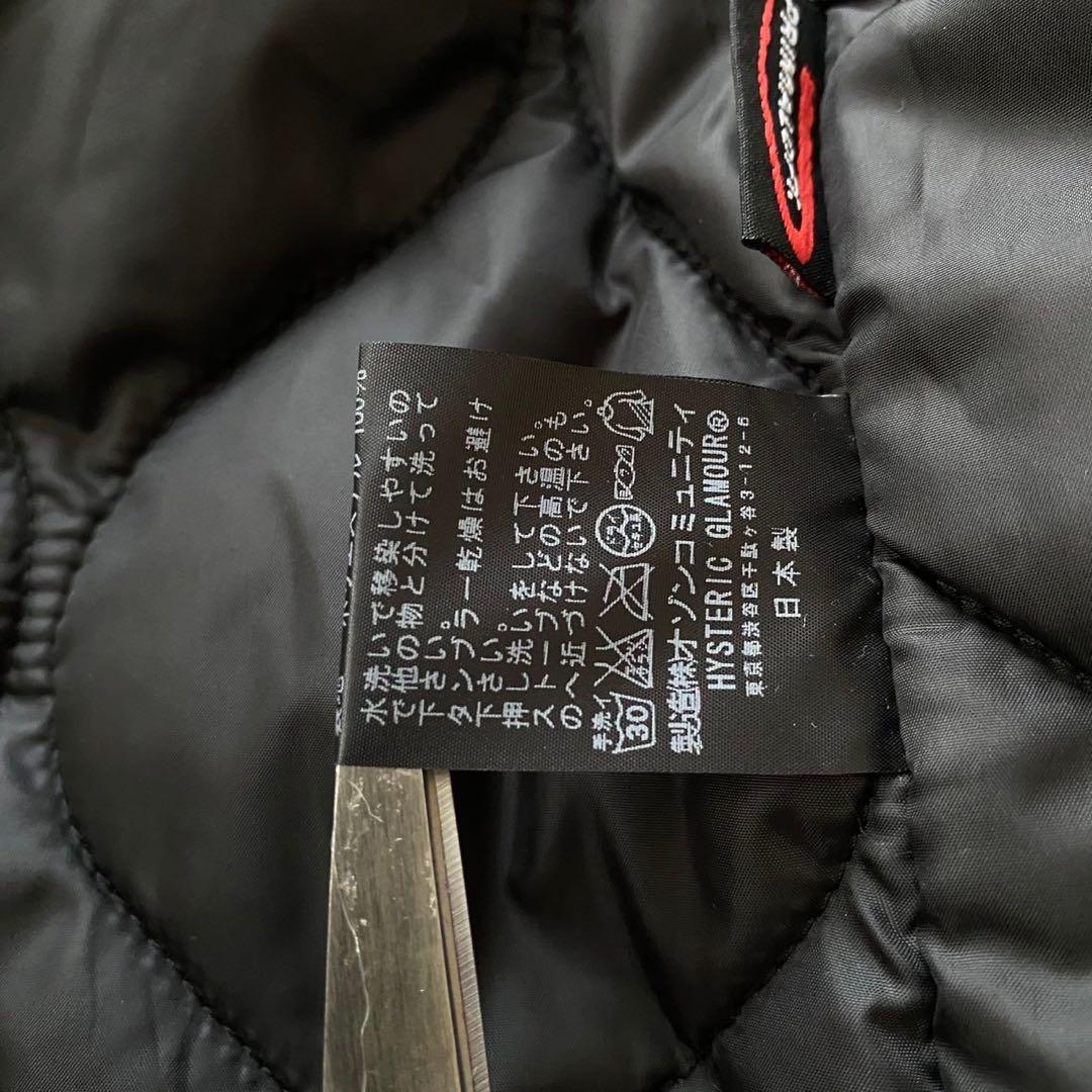 ヒステリックグラマー モッズコート N3B ヒスガール ブラック フリー