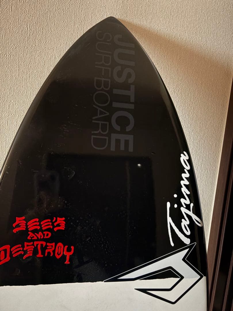 ジャスティス justice サーフボード フルセット フィン リーシュ ケース