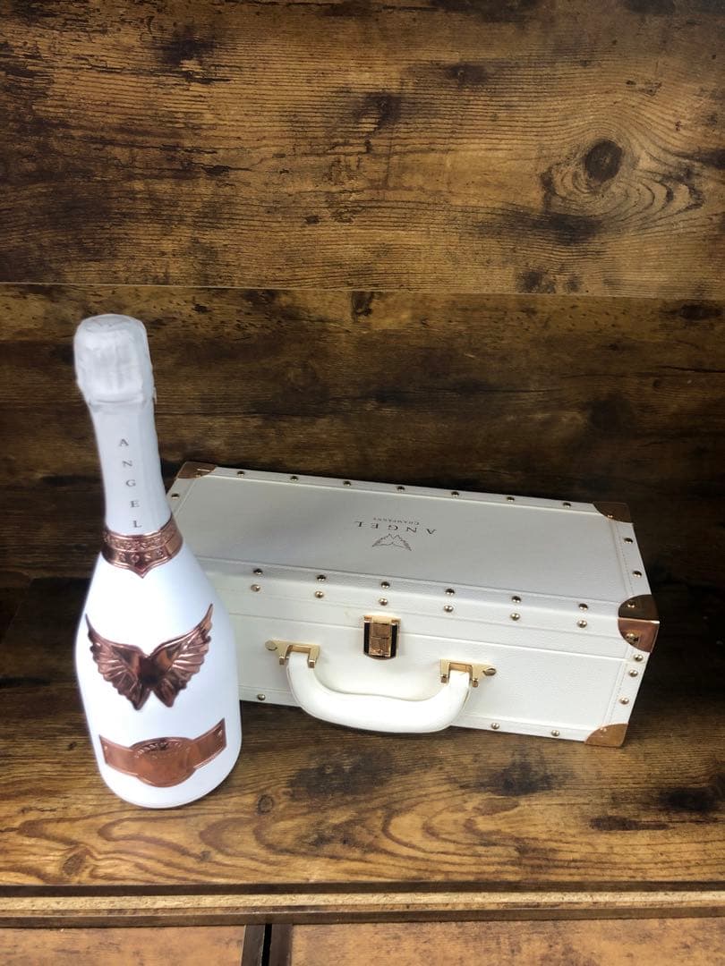 【値下げ可】ANGEL シャンパン ブリュット　ロゼ　ホワイト750ml 未開封