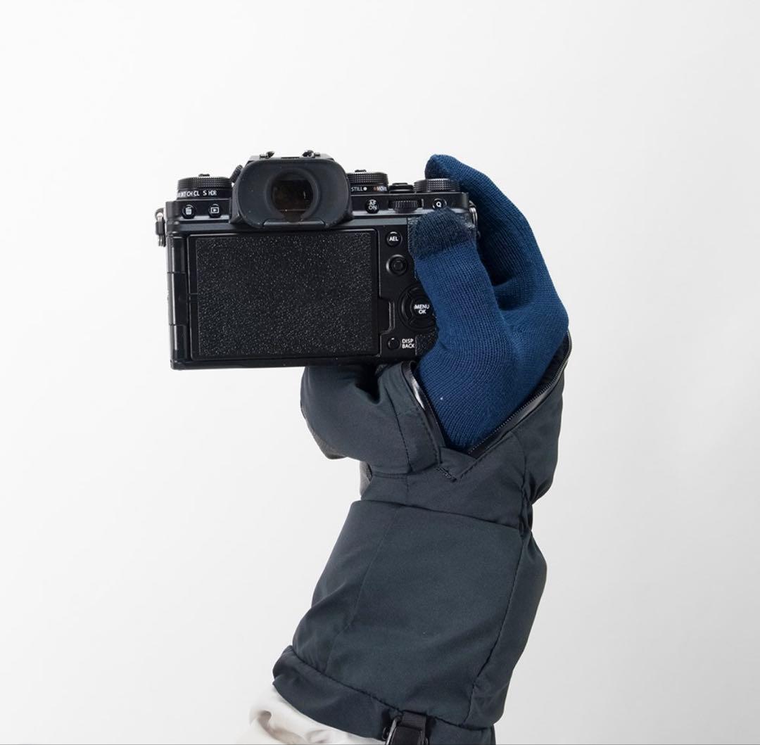 【新品未使用】mont-bell モンベル パウダー ジップミトン　手袋