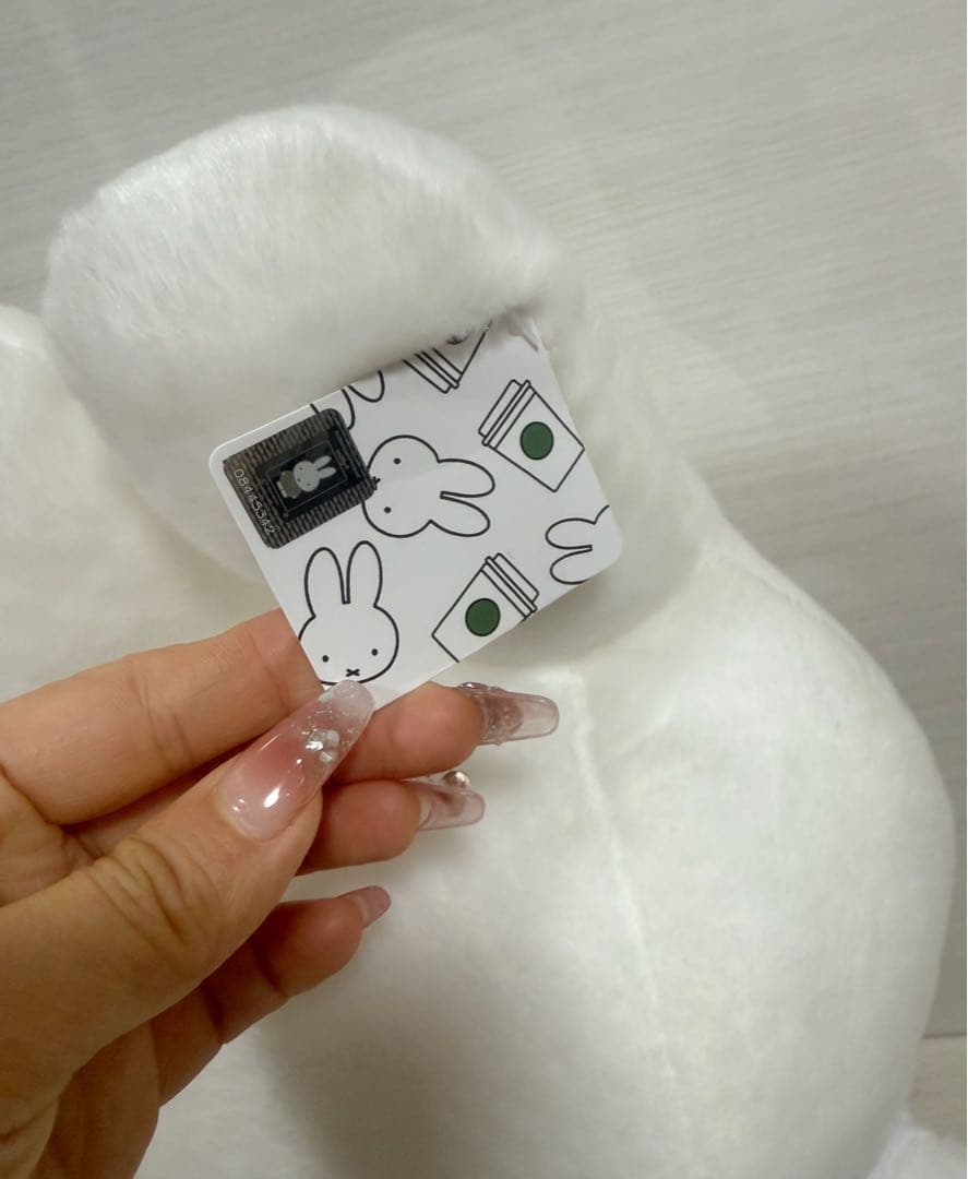 正規品　認証コード付き スターバックス ミッフィー ぬいぐるみ 50cm