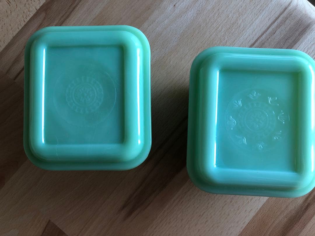 【FireKing・激レア】ジェダイ リフリッジレーター フィルビー・2点セット