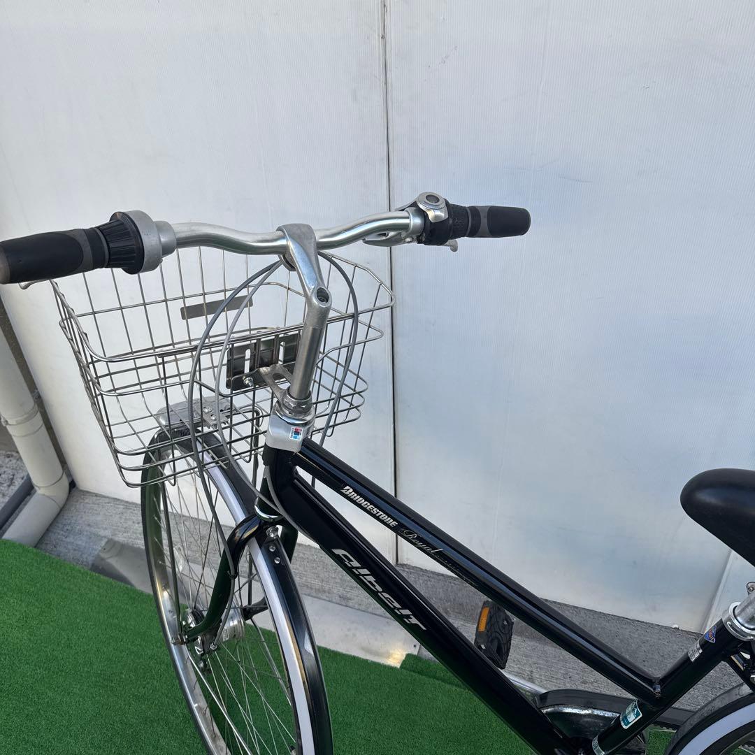 ブリヂストン アルベルト自転車27インチ 内3速 ブラック