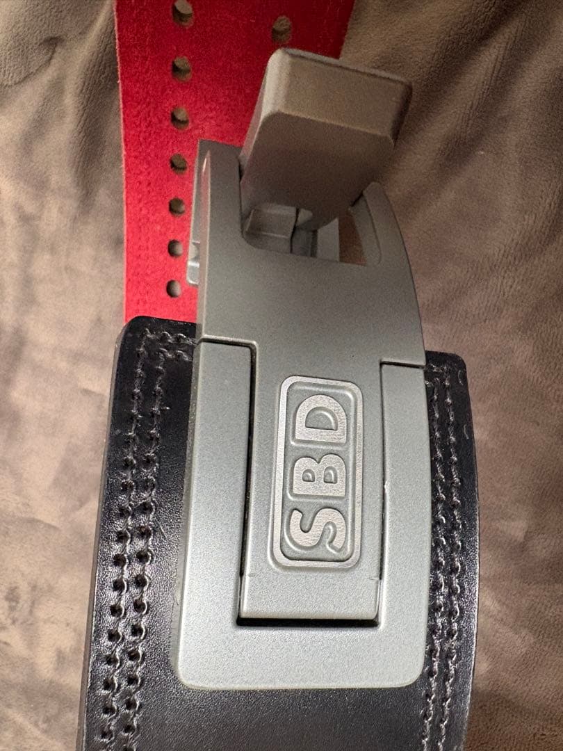 【極美品】SBD パワーリフティングベルト Mサイズ