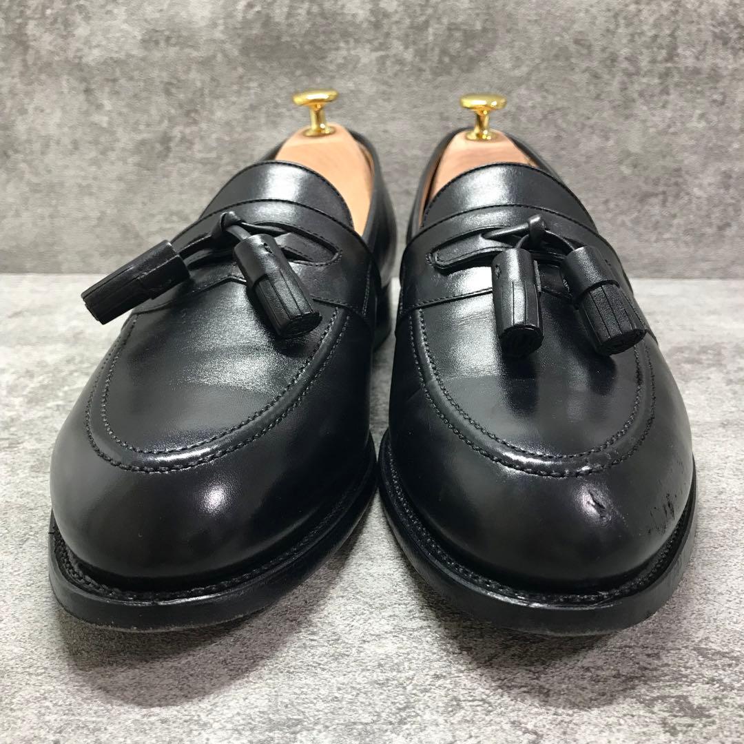 SCOTCH GRAIN タッセルローファー 【26】3511 本革　黒