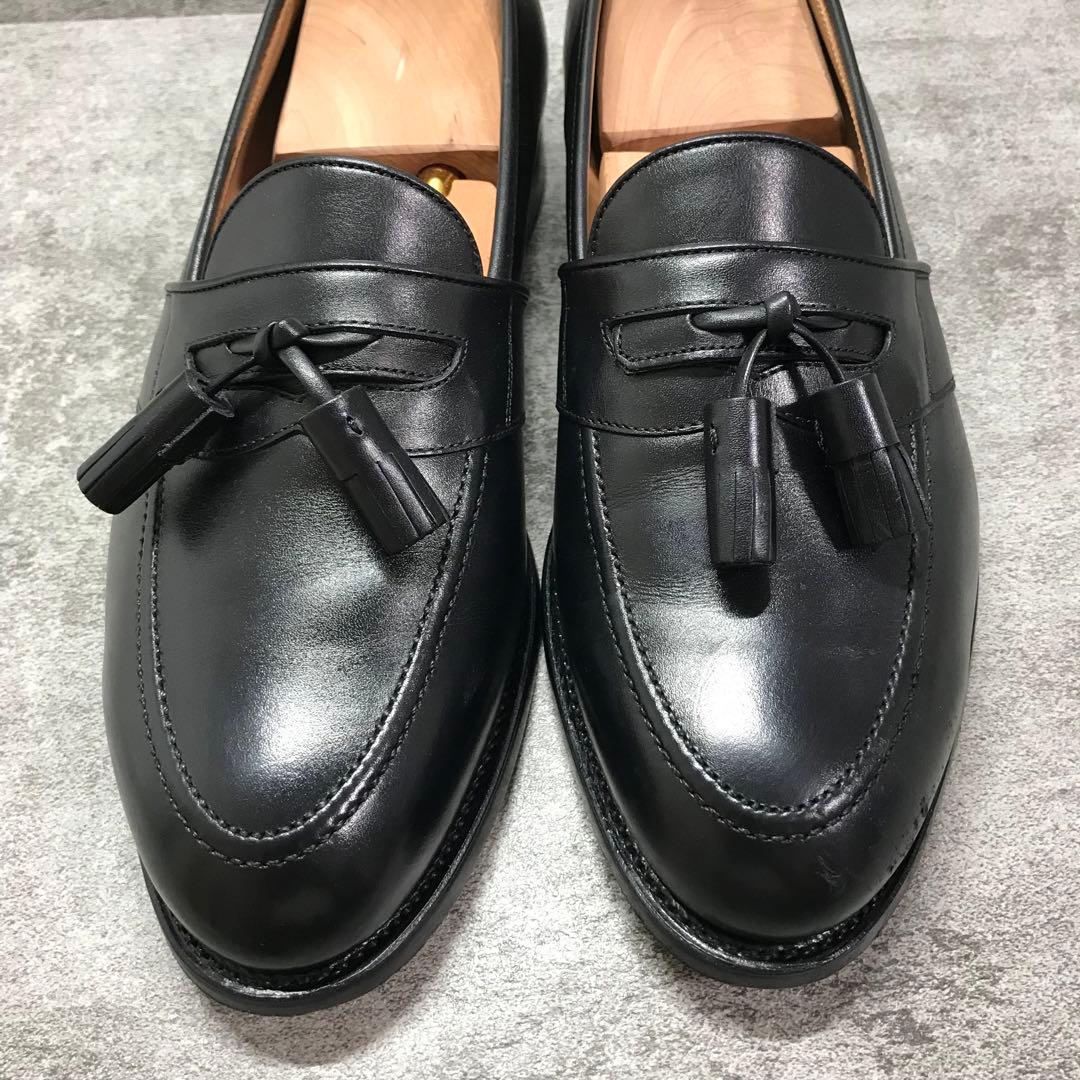 SCOTCH GRAIN タッセルローファー 【26】3511 本革　黒