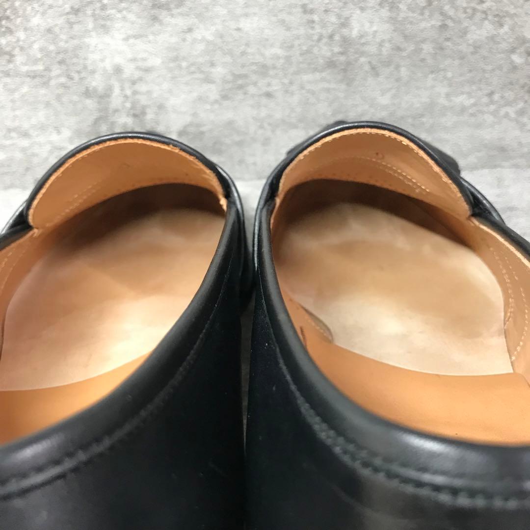 SCOTCH GRAIN タッセルローファー 【26】3511 本革　黒