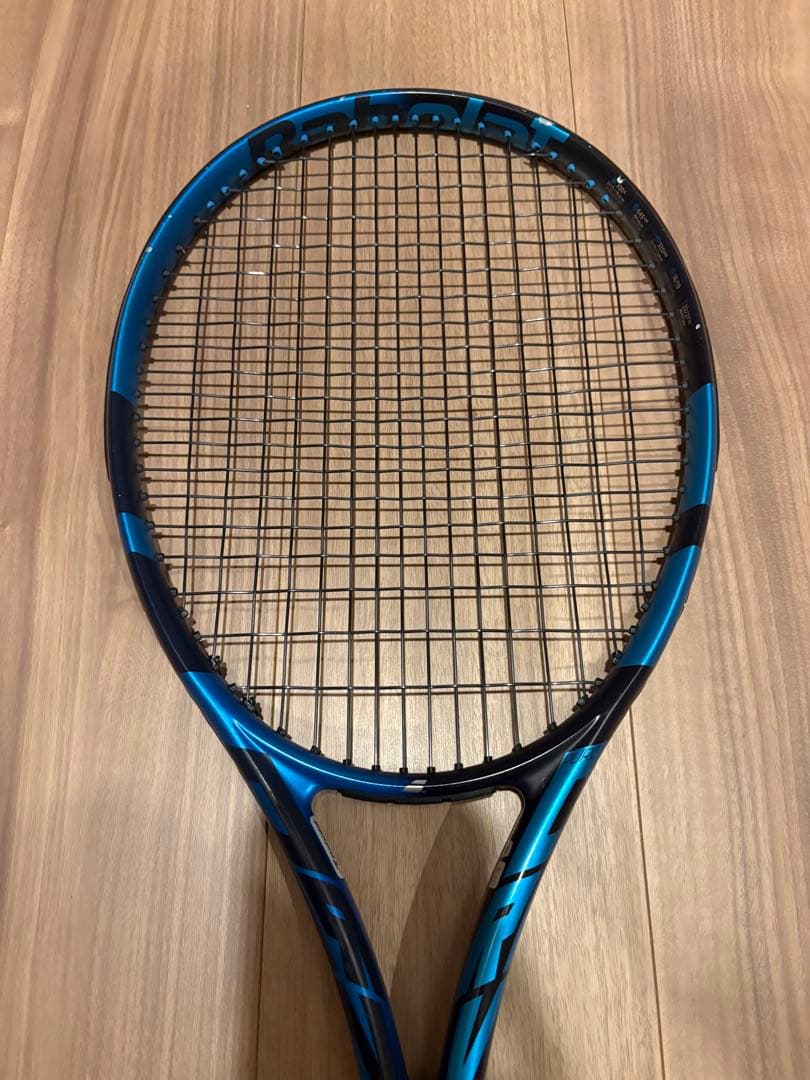 硬式テニスラケット　バボラピュアドライブ300g G2 スクールにて購入最終価格