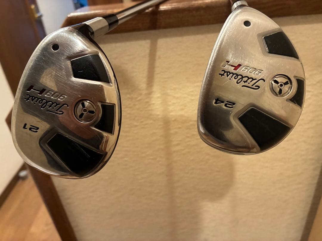 タイトリスト ユーティリティセット 名器909H 21° 24°