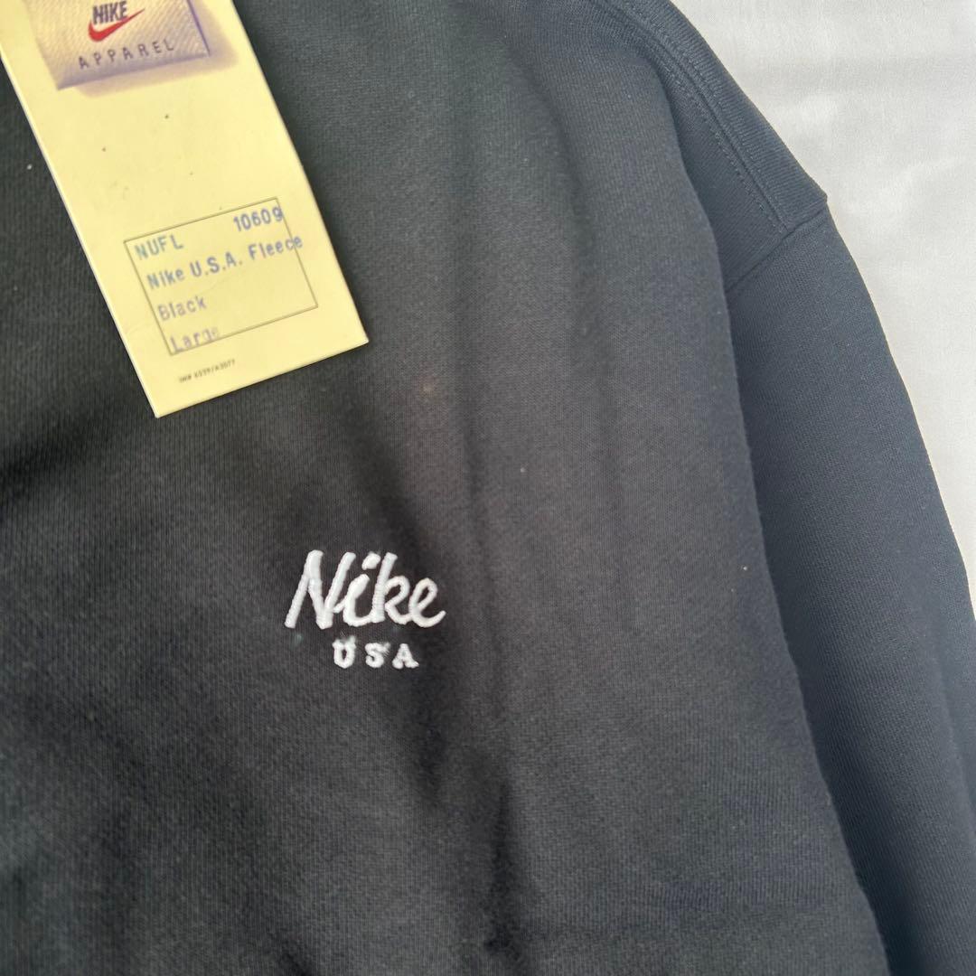 NIKE デッドストック 90s 銀タグ スウェット トレーナー ブラック L