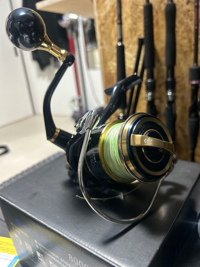 超お得❣️20SALTIGA 8000-Hスピニングリール❗️未使用の美品❗️