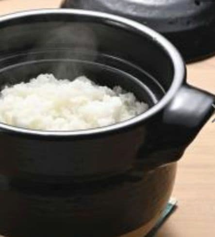 信楽焼 ごはん鍋 5合炊き 黒釉 御飯鍋 ふっくら！