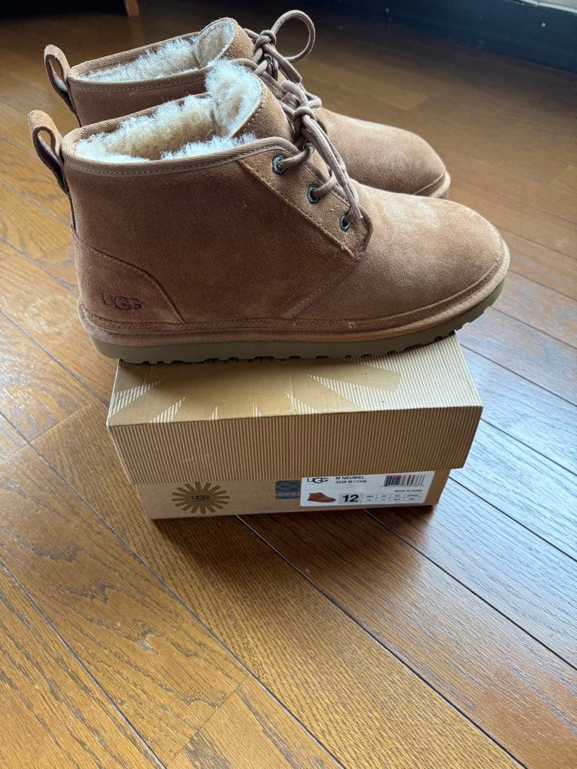 たにもUGG ムートンブーツ サイズ12 ブラウン新品未使用