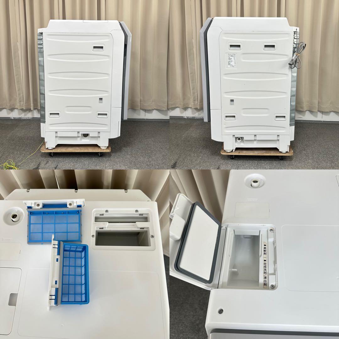 SHARP ES-P110-SRドラム式洗濯機　ヒートポンプ式　分解洗浄