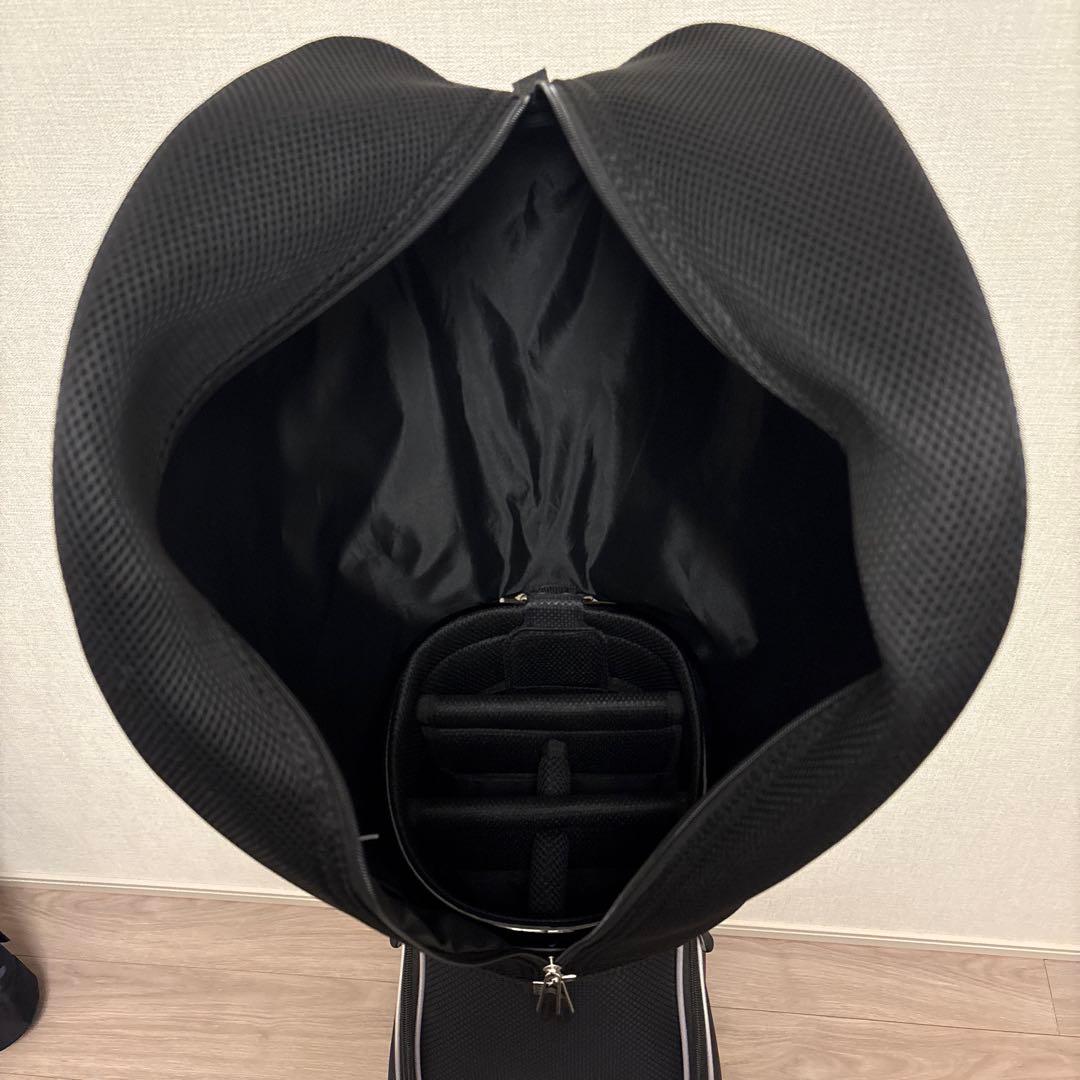 リビエラRiviera ブラックシルバー キャディーバッグ