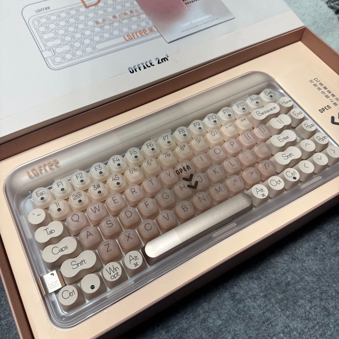 LOFREE DOT Foundation メカニカルキーボード　ピンク 新品