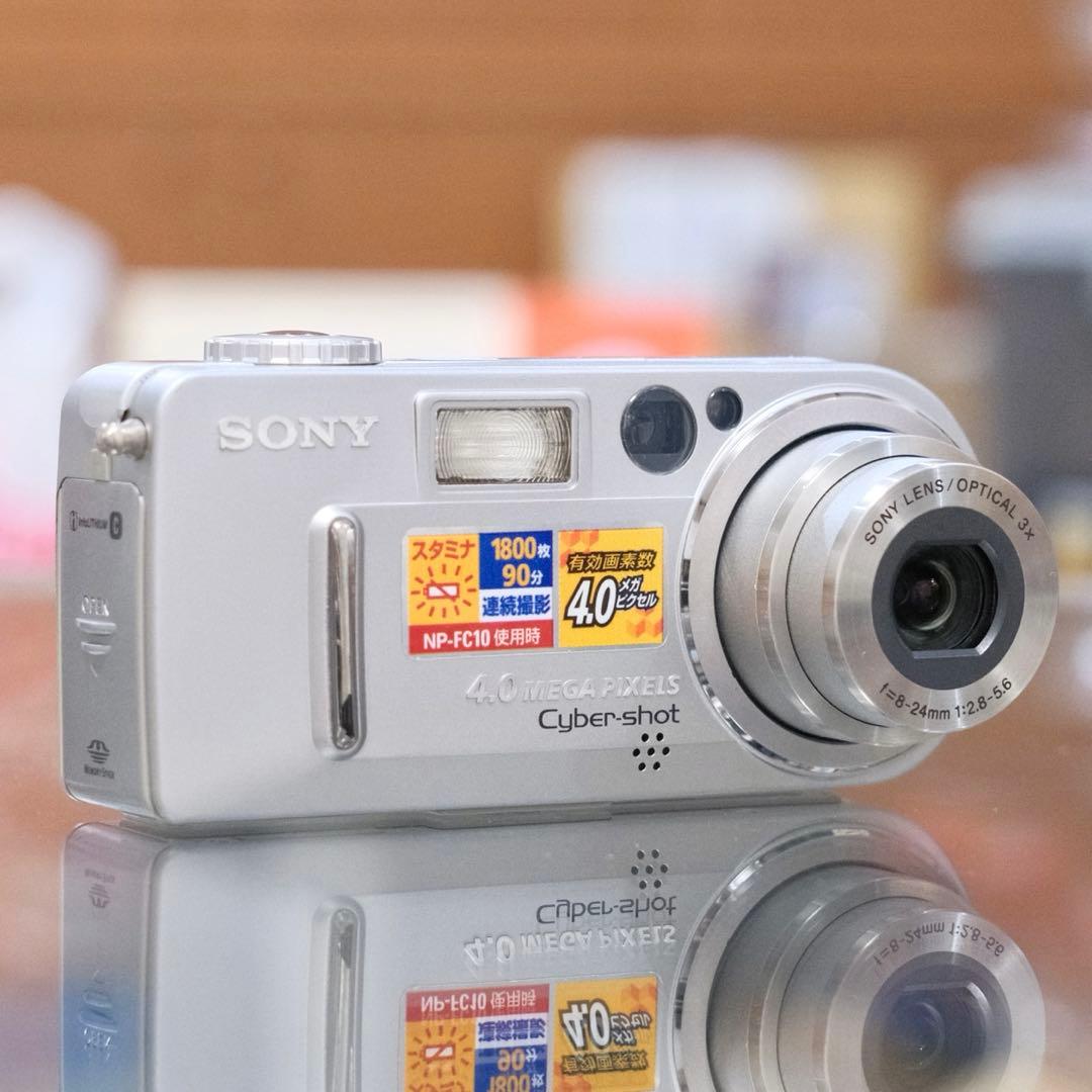 動作品 平成レトロ SONY Cyber−Shot DSC- P9 Y2K