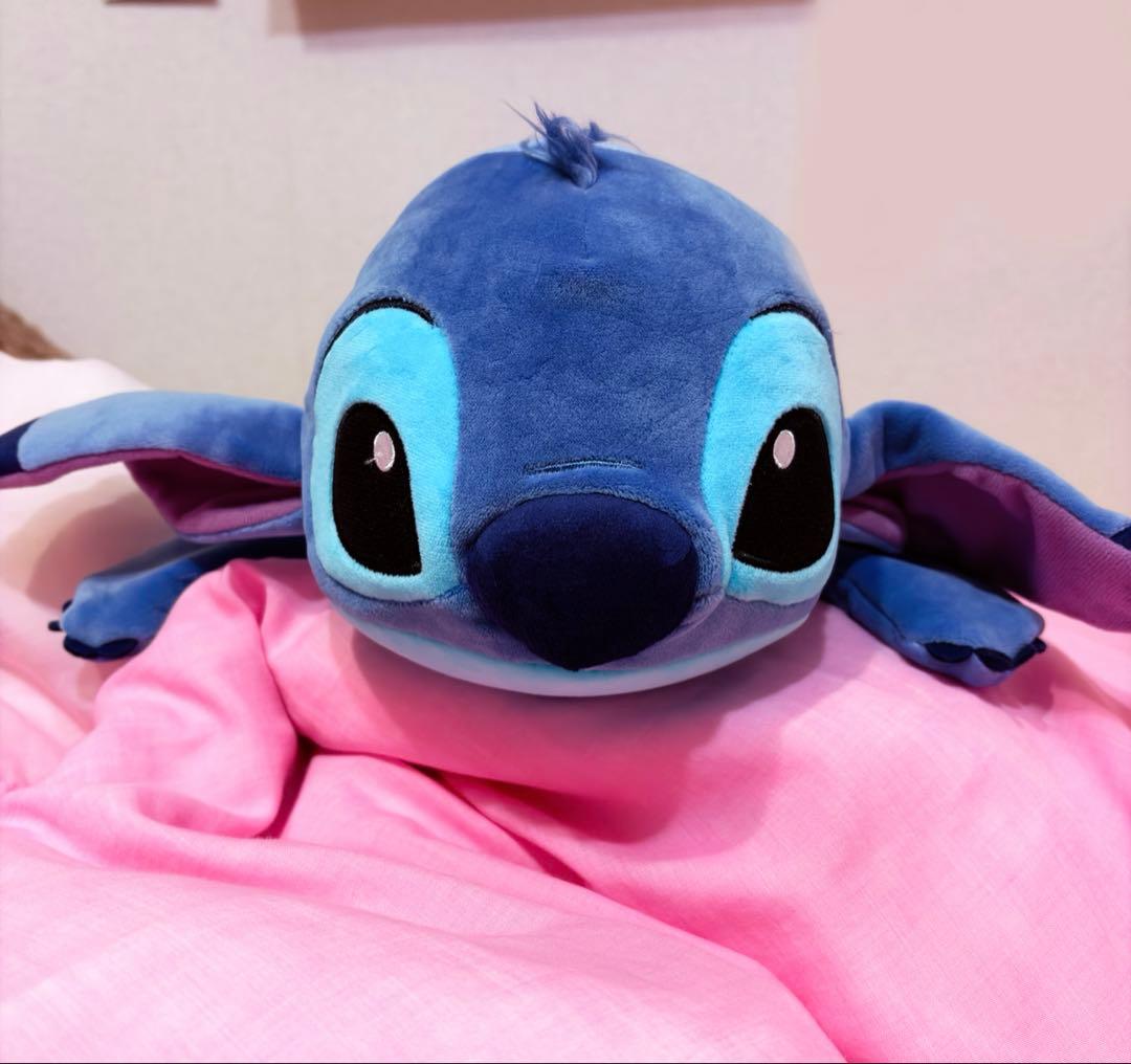 ★新品タグ付き★スティッチ ネックピロー 2WAY Sleep