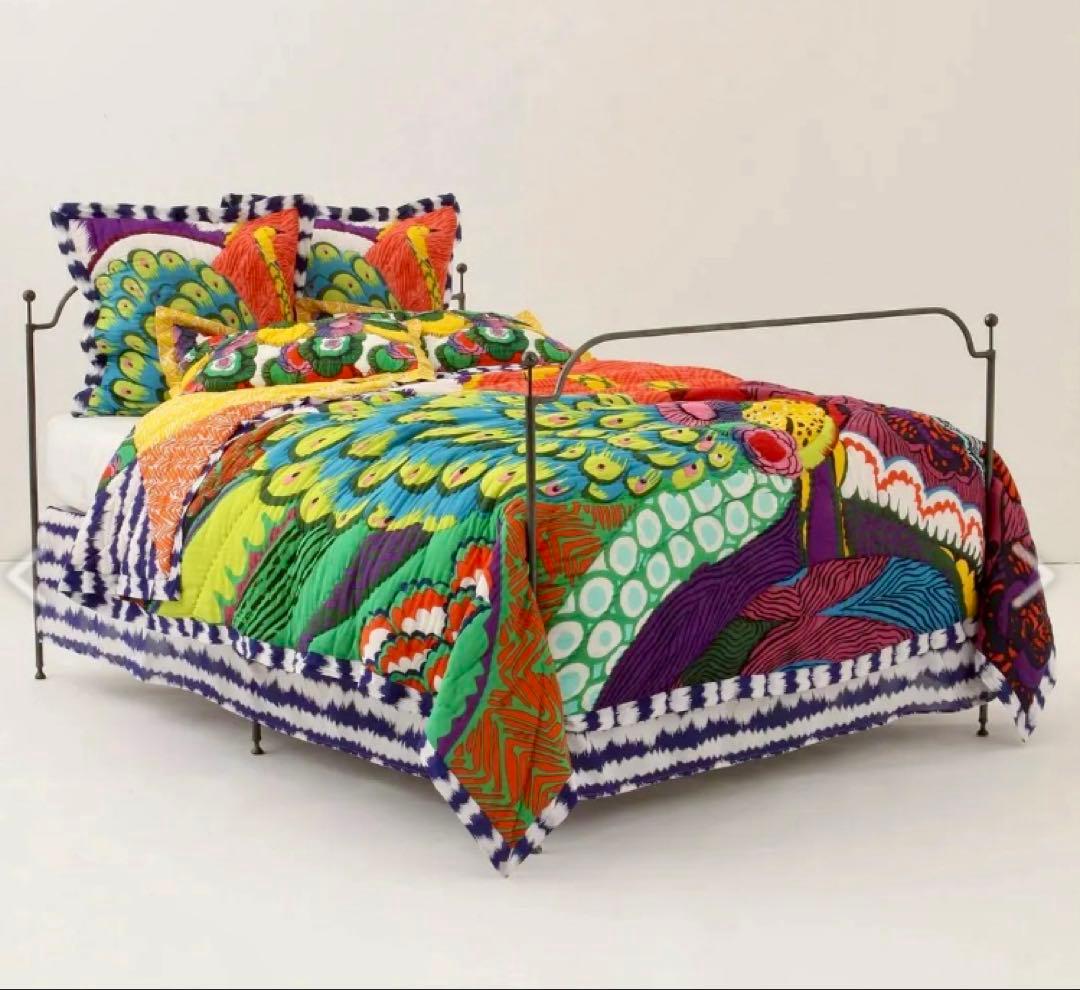 アンソロポロジーのベットカバー〈TWIN QUILT〉