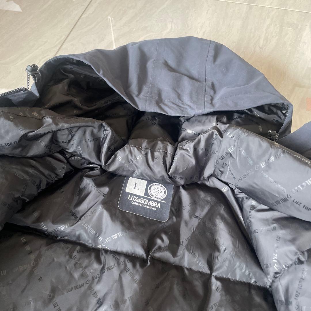 ルースイソンブラ 中綿ジャケット　ブラック　Lサイズ　厚手