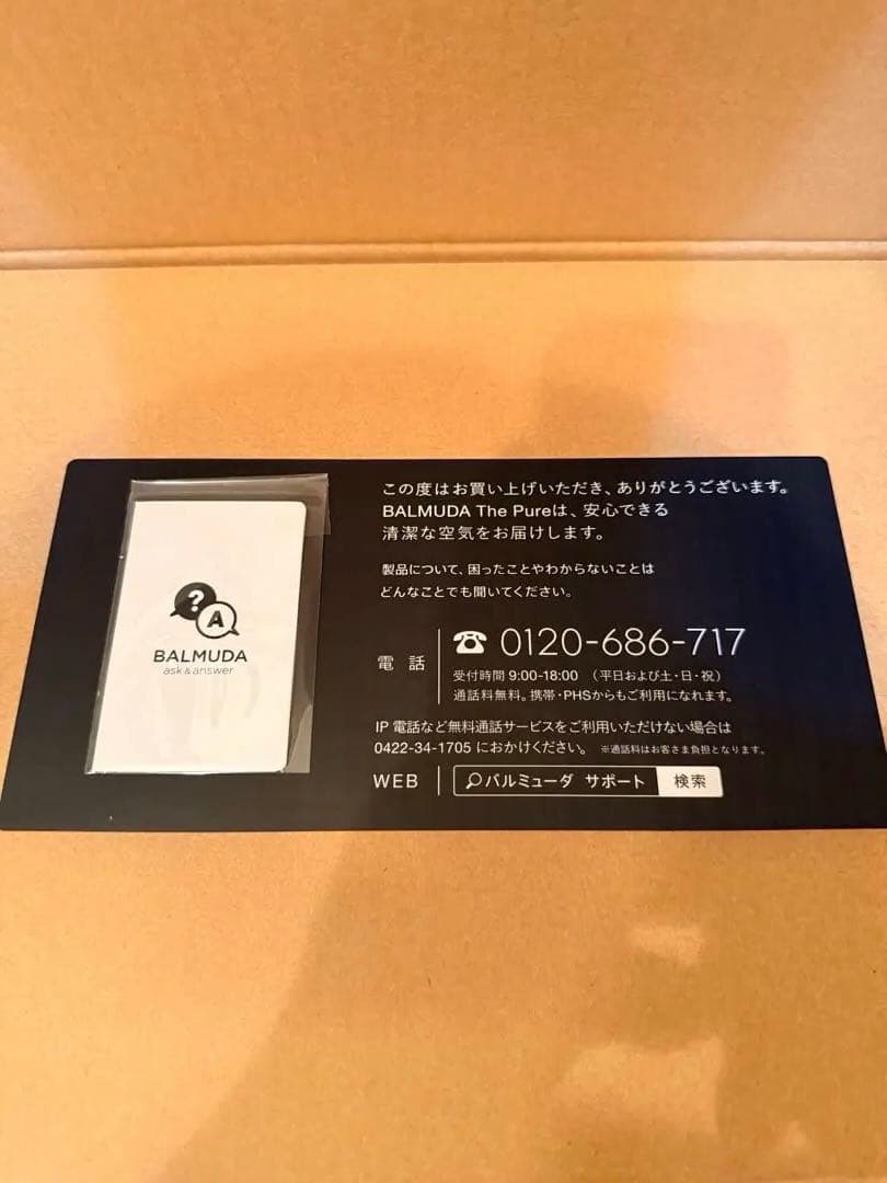 美品　BALMUDA 空気清浄機 トリュフグレー2021年製