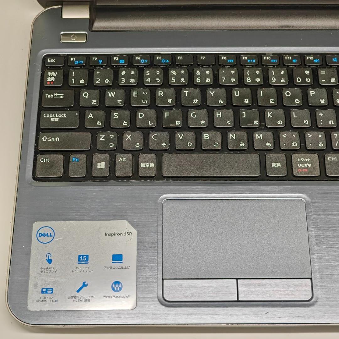 【DELL】爆速i7 SSD256GB 16GB タッチパネル搭載 ノートPC