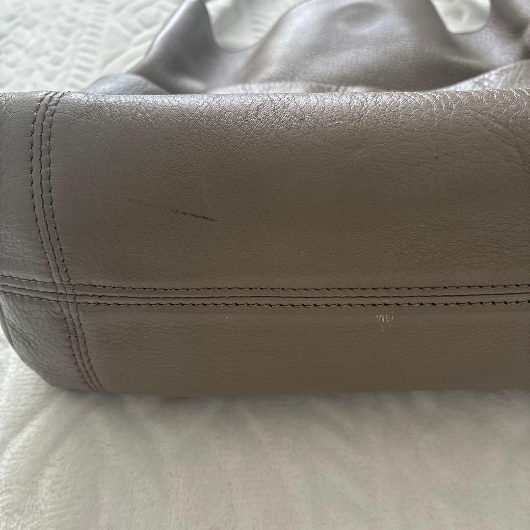 HIROFU シボレザー　ワンショルダーバッグ