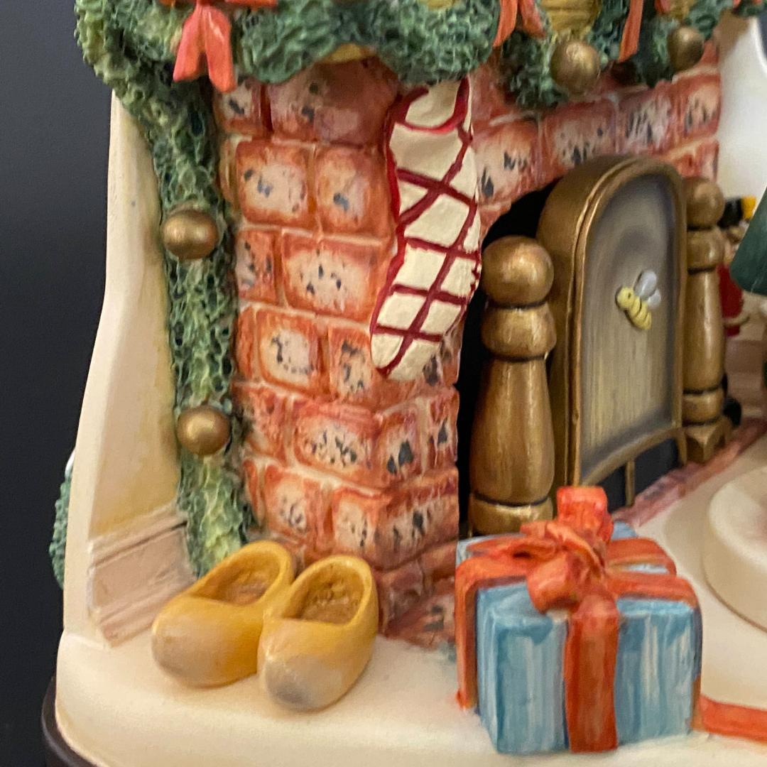 【美品】フンメル人形★Christmas Wish Music Box 1999