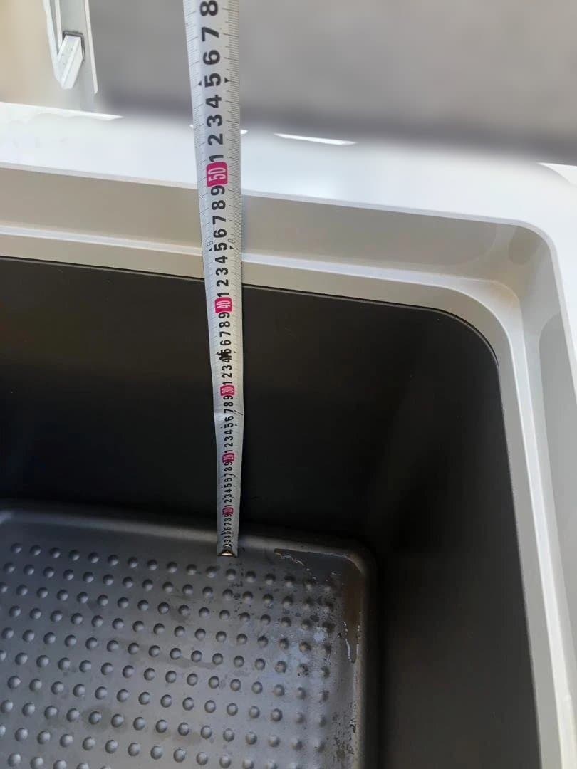 キムチ用冷蔵庫　 ピンク花柄 ホワイト